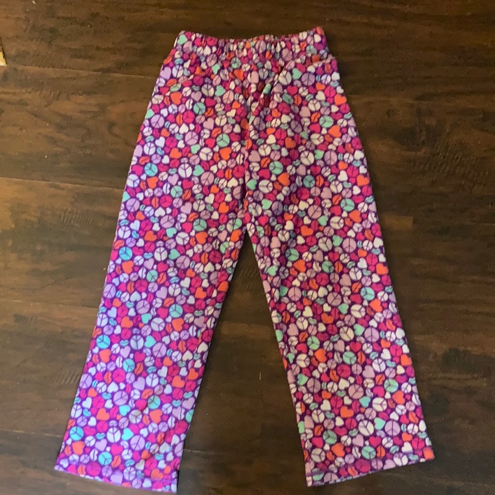 Xhiliration Girls Peace Pajama Bottoms